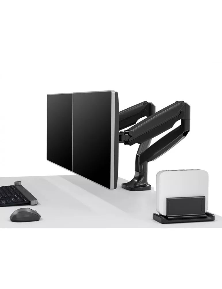 MULTIBRACKETS 3286 Table support Multibrackets Deskmount Gas Spring Dual - 2 screens 15  - 30  VESA Max 100x100 MULTIBRACKETS