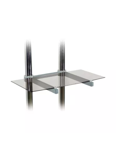 EDBAK TRS1 Tablette en verre bi-tube   pour support TR1/2/3