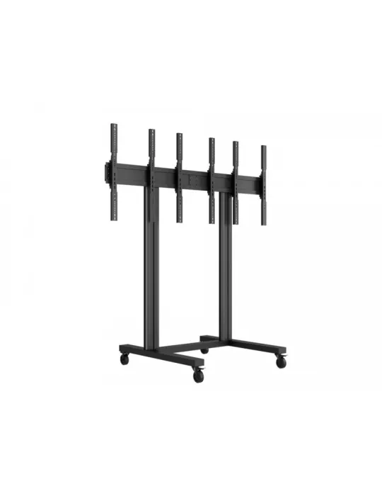MULTIBRACKETS 1800 Soporta modo móvil retrato Multibrackets Public Video Wall Stand - 3 pantallas 40 -55  VESA Max 800x400 MUL
