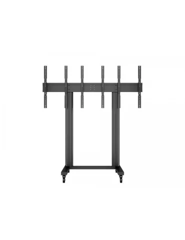 MULTIBRACKETS 1800 Support mobile mode portrait Multibrackets Public Video Wall Stand - 3 screens 40 -55  VESA Max 800x400 MUL 2