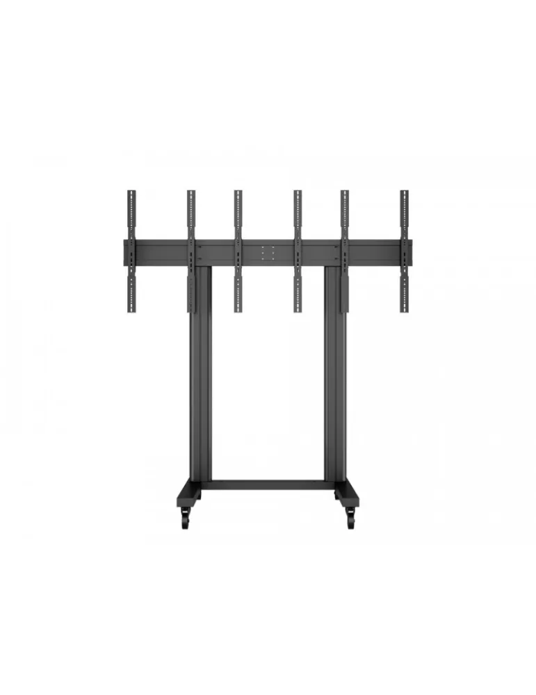 MULTIBRACKETS 1800 Soporta modo móvil retrato Multibrackets Public Video Wall Stand - 3 pantallas 40 -55  VESA Max 800x400 MUL