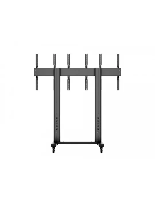 MULTIBRACKETS 1800 Mobiler Ständer Porträtmodus Multibrackets Public Video Wall Stand - 3 Bildschirme 40 -55  VESA Max 800x400