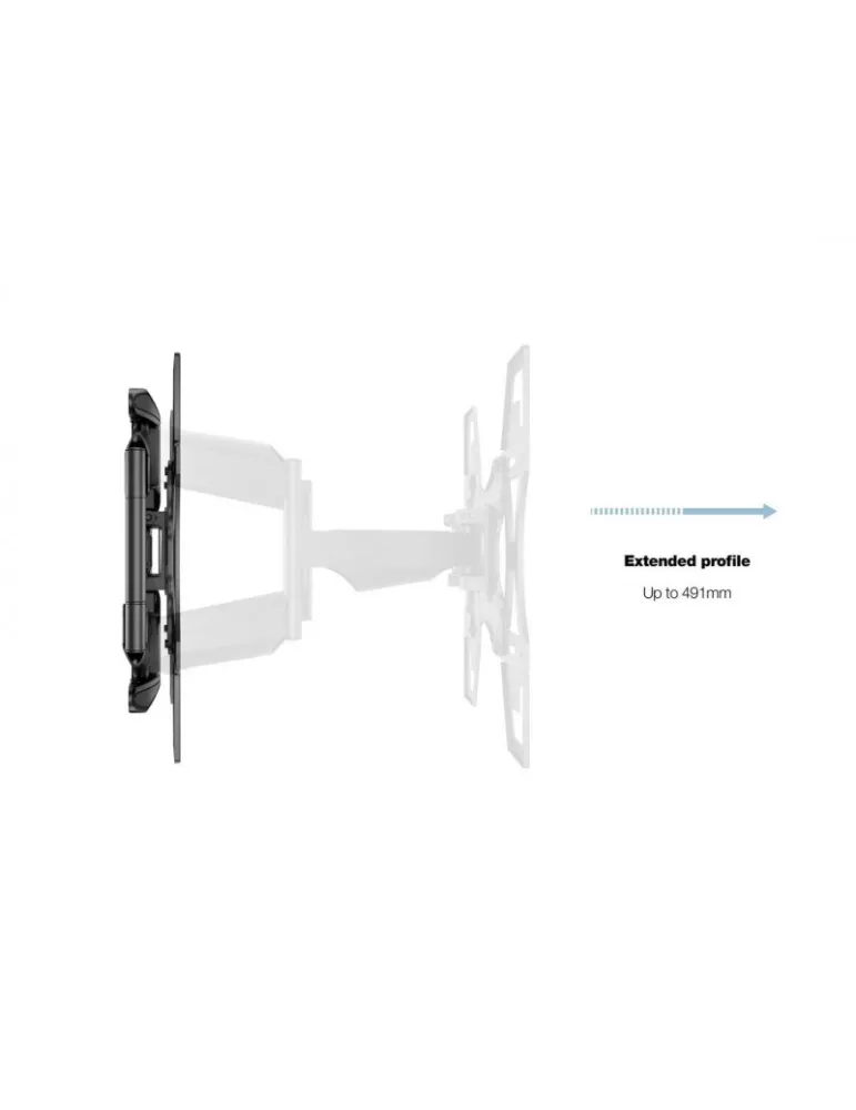MULTIBRACKETS 5266 VESA wall mount Flexarm Full Motion Dual 400x400 Ref   MULTIBRACKETS MUL5266 | MusicGoodDeal