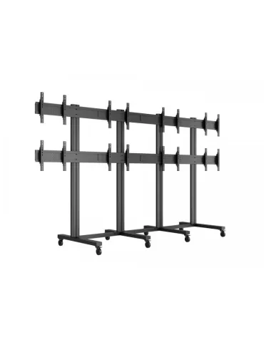 MULTIBRACKETS 1794 Support sol mobile Multibrackets Public Video Wall Stand - 8 screens 40 -55  VESA Max 800x400 MULTIBRACKETS 2