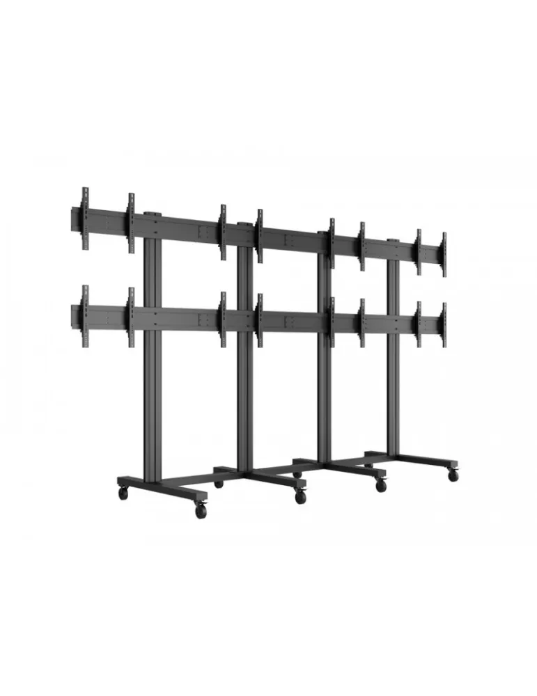 MULTIBRACKETS 1794 Support sol mobile Multibrackets Public Video Wall Stand - 8 écrans 40"-55" VESA Max 800x400