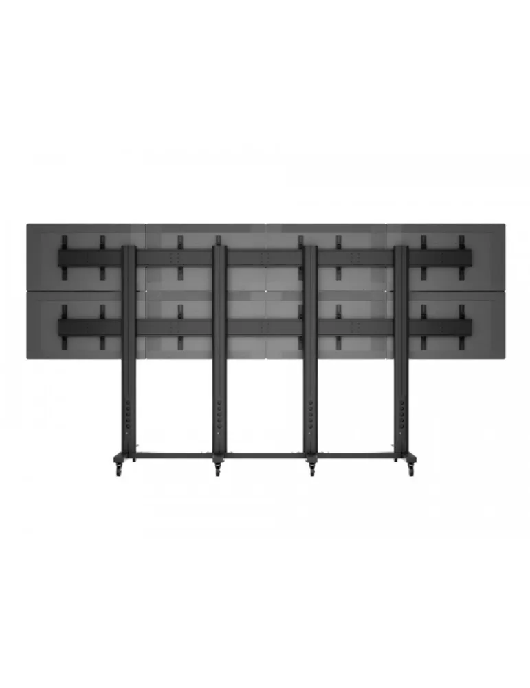MULTIBRACKETS 1794 Support sol mobile Multibrackets Public Video Wall Stand - 8 screens 40 -55  VESA Max 800x400 MULTIBRACKETS