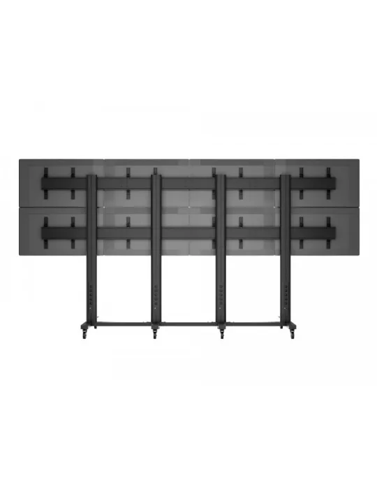 MULTIBRACKETS 1794 Support sol mobile Multibrackets Public Video Wall Stand - 8 screens 40 -55  VESA Max 800x400 MULTIBRACKETS
