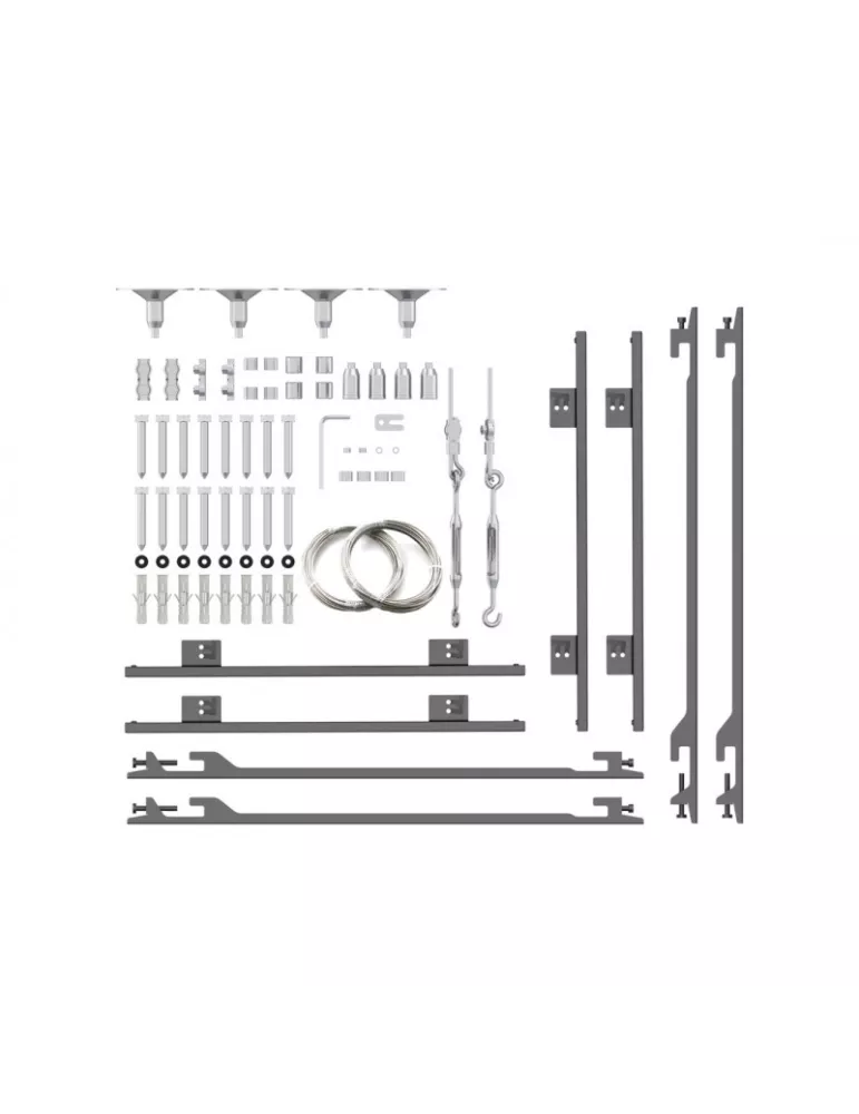 MULTIBRACKETS 7062 Eslingas para pantallas Multibrackets Wire 6000 Back to Back - 2 pantallas VESA Max 400x600 MULTIBRACKETS M