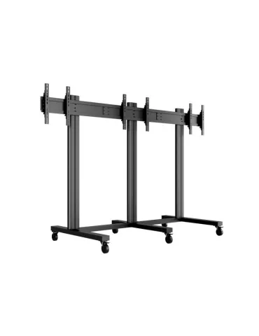 MULTIBRACKETS 9789 Support sol mobile Multibrackets Public Video Wall Stand - 2 to 3 screens 40-75  VESA Max 800x400 MULTIBRAC