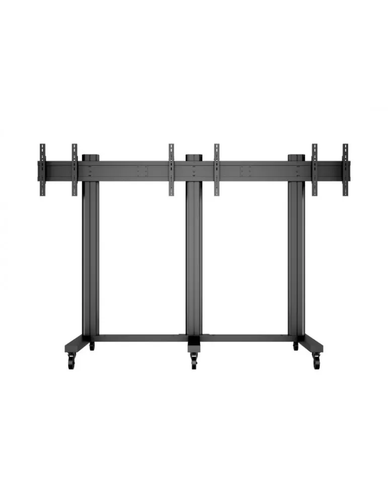 MULTIBRACKETS 9789 Support sol mobile Multibrackets Public Video Wall Stand - 2 à 3 écrans 40-75" VESA Max 800x400