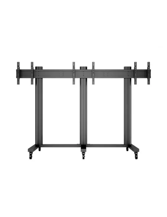 MULTIBRACKETS 9789 Support sol mobile Multibrackets Public Video Wall Stand - 2 to 3 screens 40-75  VESA Max 800x400 MULTIBRAC