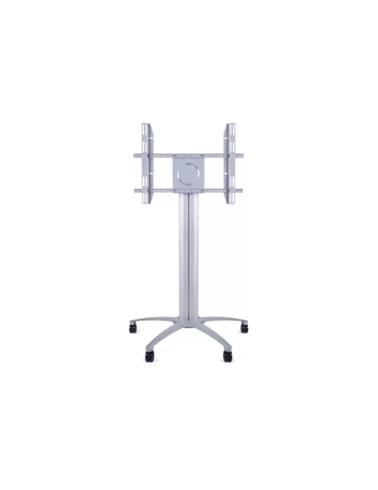 MULTIBRACKETS 5385 Support mobile pivotant Multibrackets Public Display Stand 145 Single Silver - écran 46"-63" VESA Max 800x50