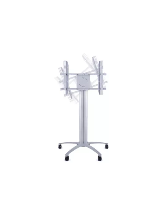 MULTIBRACKETS 5385 Support mobile pivotant Multibrackets Public Display Stand 145 Single Silver - écran 46"-63" VESA Max 800x50