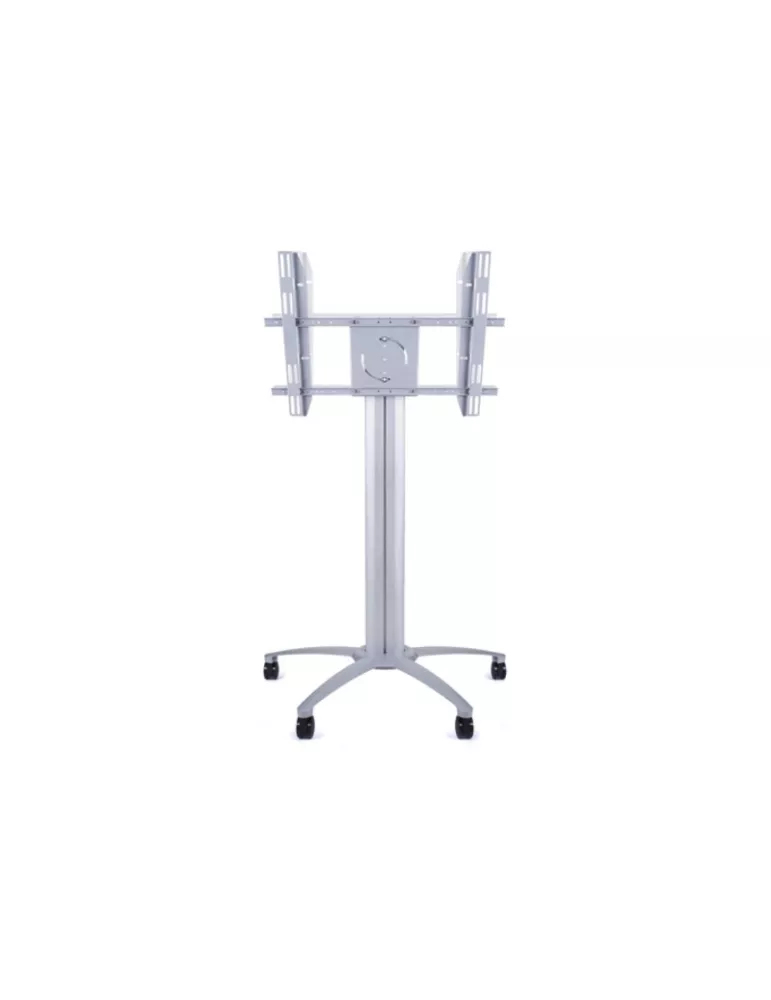 MULTIBRACKETS 5385 Support mobile pivotant Multibrackets Public Display Stand 145 Single Silver - écran 46"-63" VESA Max 800x50