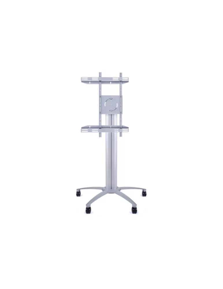MULTIBRACKETS 5385 Support mobile pivotant Multibrackets Public Display Stand 145 Single Silver - écran 46 -63  VESA Max 800x5