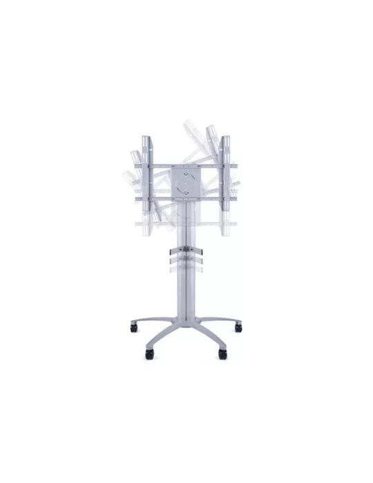MULTIBRACKETS 5385 Support mobile pivotant Multibrackets Public Display Stand 145 Single Silver - écran 46"-63" VESA Max 800x50