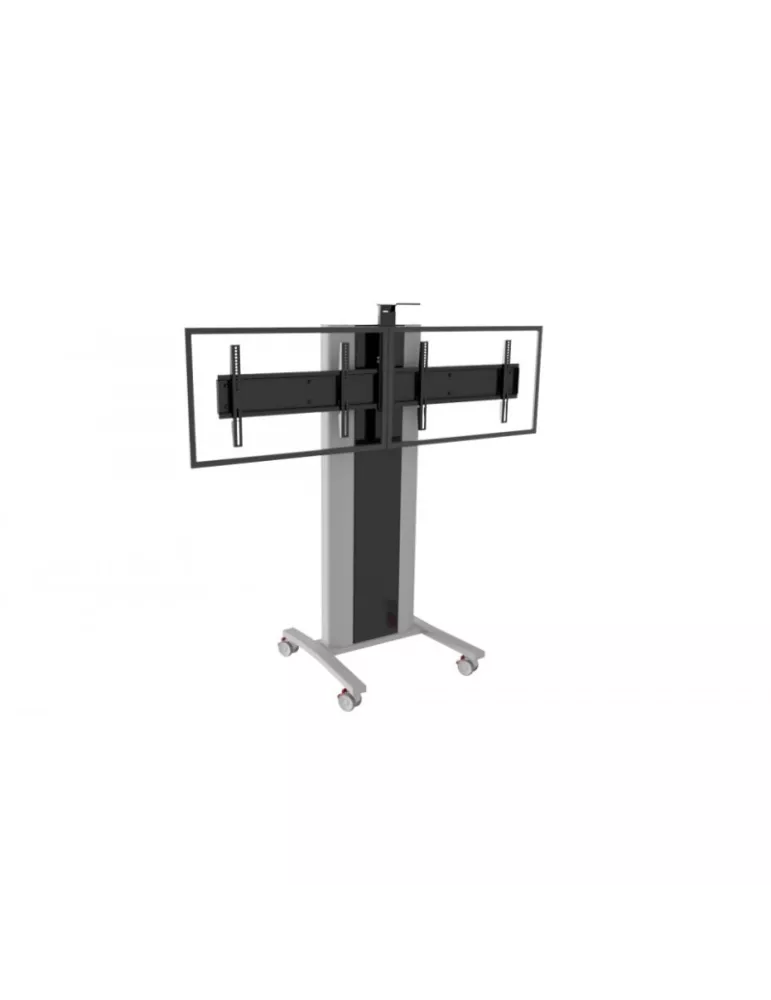 EDBAK VCTX255 Support visioconférence   pour 2x écrans 50''/57''