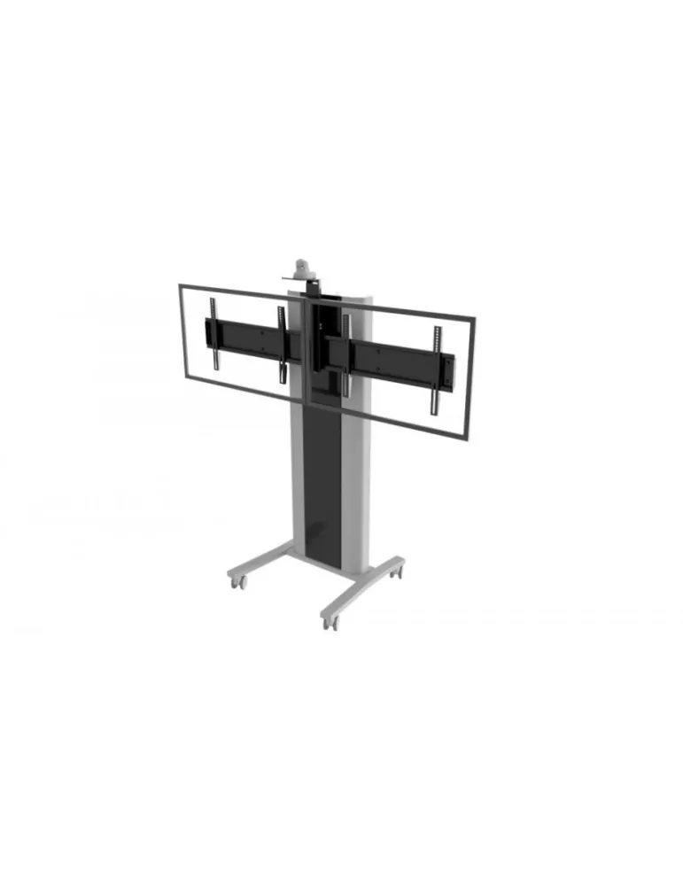 EDBAK VCTX255 Support visioconférence   pour 2x écrans 50''/57''