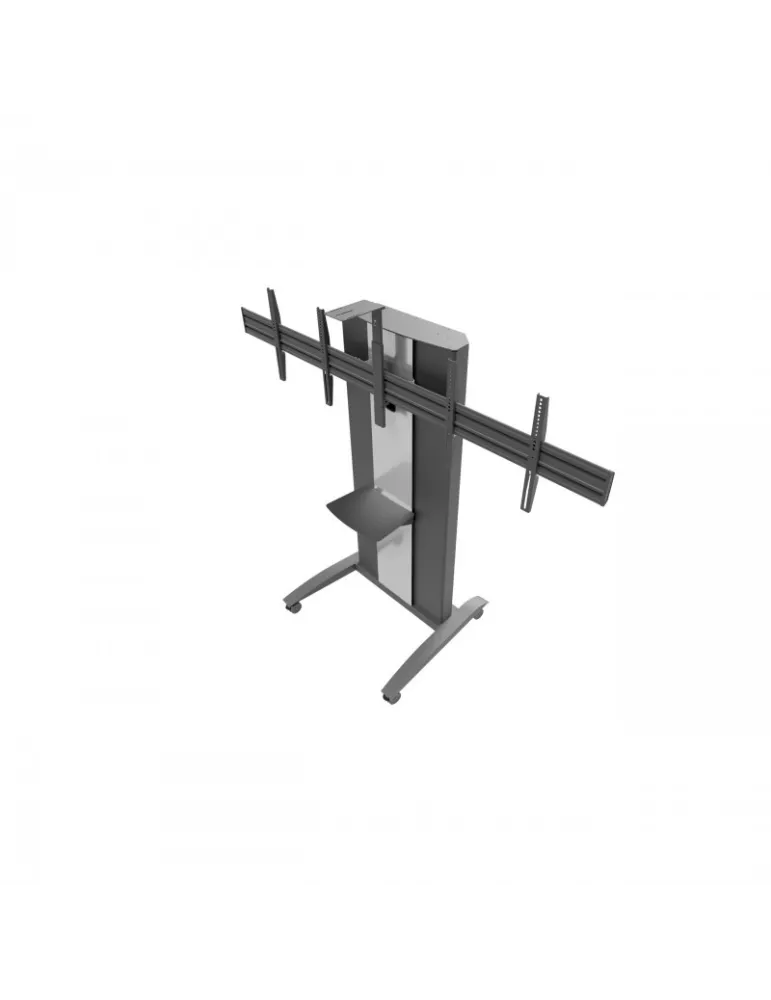 EDBAK VCTX255 Support visioconférence   pour 2x écrans 50''/57''