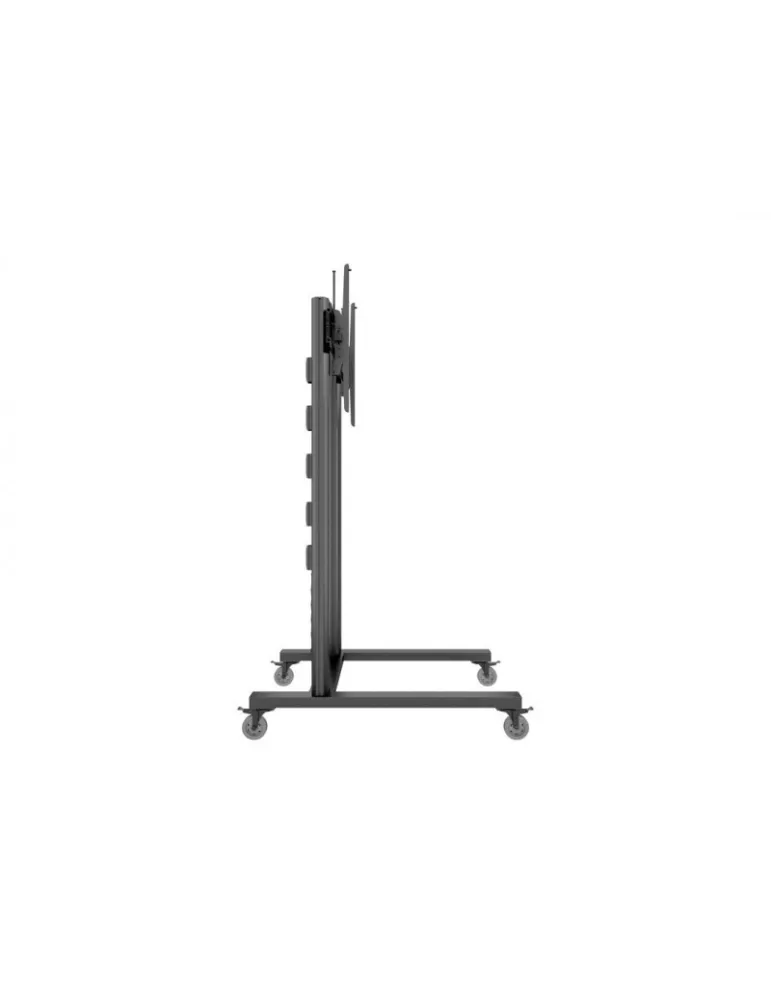 MULTIBRACKETS 2739 Soporte móvil Multibrackets Public Display Stand 180 Dual Pillar Wheelbase Negro - écran 70 -110  VESA Max