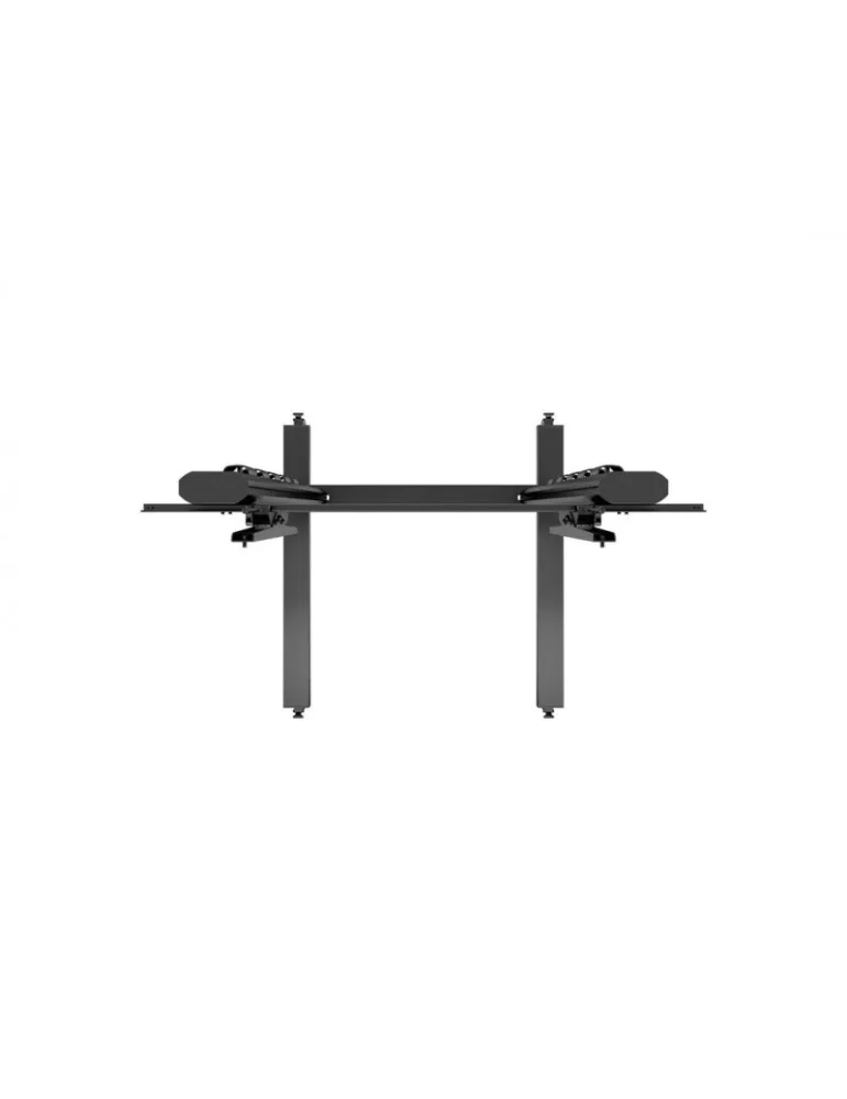 MULTIBRACKETS 2739 Mobiler Ständer Multibrackets Public Display Stand 180 Dual Pillar Wheelbase Black - Bildschirm 70 -110  VE