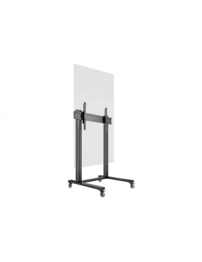 MULTIBRACKETS 2739 Mobiler Ständer Multibrackets Public Display Stand 180 Dual Pillar Wheelbase Black - Bildschirm 70 -110  VE