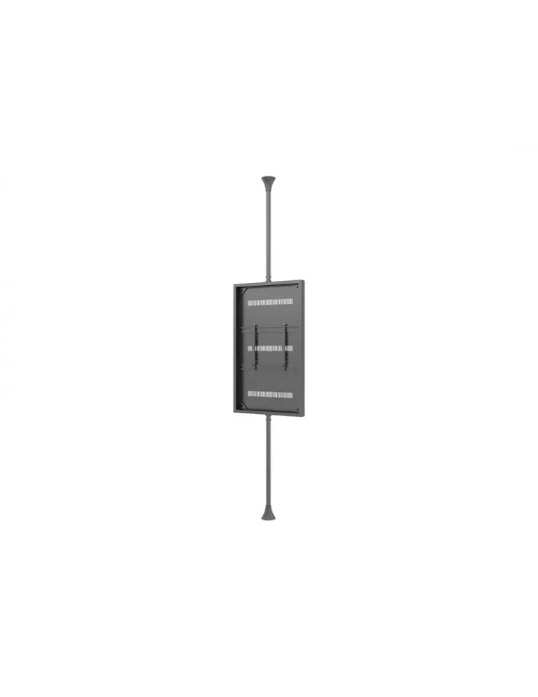 MULTIBRACKETS 5711 Support sol plafond avec caisson Multibrackets Enclosure 65" Floor to Ceiling Medium Noir - écran 65" VESA M
