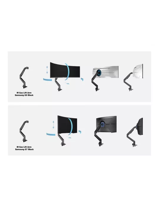 MULTIBRACKETS 3267 Multibrackets Gas Lift Adaptador Samsung G7 - Pantalla 24 -32 MULTIBRACKETS MUL3267 | MusicGoodDeal