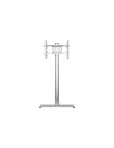 MULTIBRACKETS 2418 Support sol Multibrackets Display Stand 180 Single Silver w. Floorbase Ref  MULTIBRACKETS MUL2418 | MusicGo 2