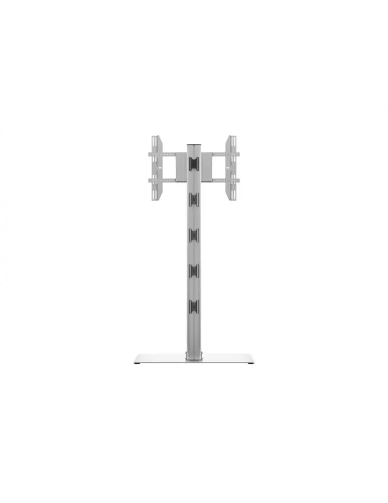 MULTIBRACKETS 2418 Support sol Multibrackets Display Stand 180 Single Silver w. Floorbase Ref  MULTIBRACKETS MUL2418 | MusicGo