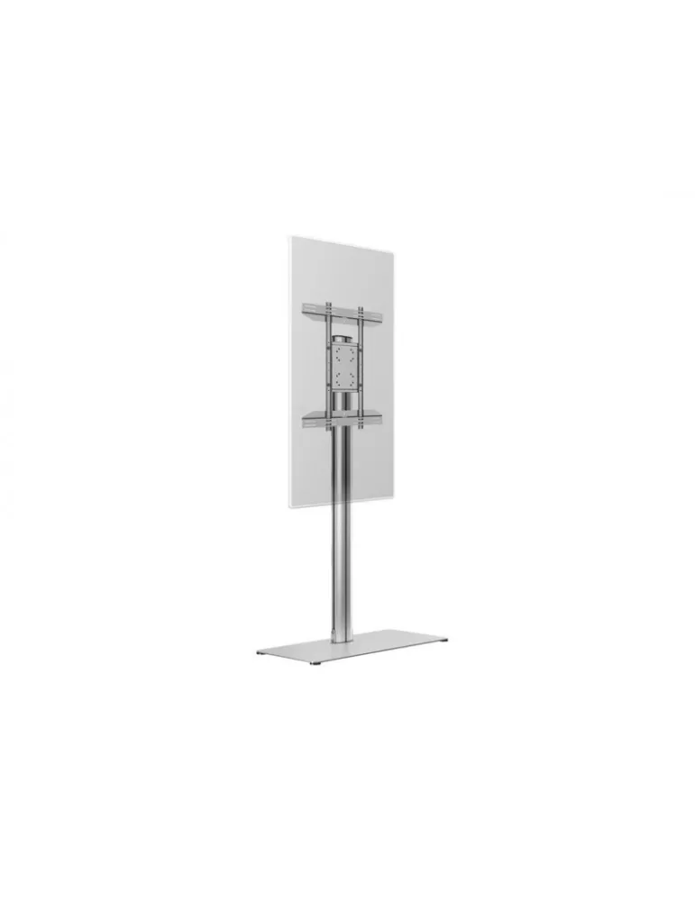 MULTIBRACKETS 2418 Support sol Multibrackets Display Stand 180 Single Silver w. Floorbase Ref  MULTIBRACKETS MUL2418 | MusicGo