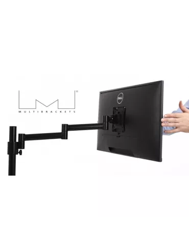 MULTIBRACKETS 5846 Multibrackets rotating table stand Deskmount Officeline Single II Black - 15  -30  screen Vesa Max 100x100 2