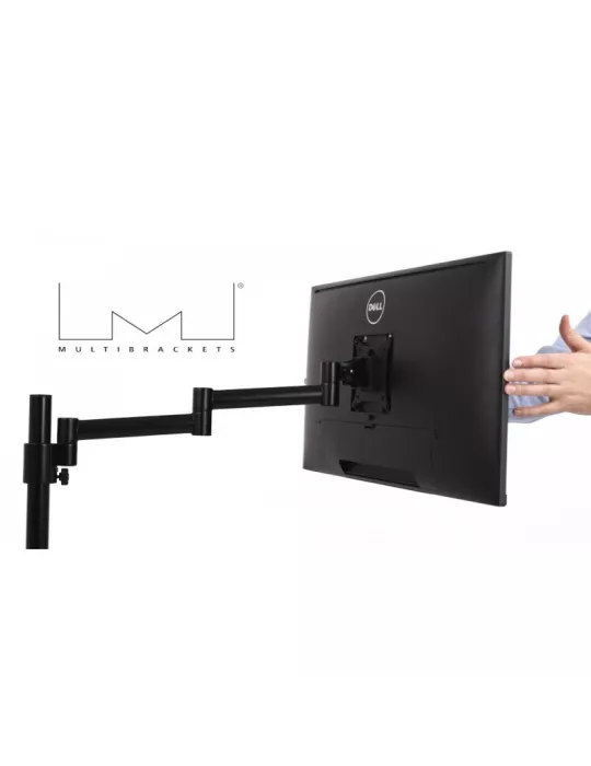 MULTIBRACKETS 5846 Support table rotatif Multibrackets Deskmount Officeline Single II Black - écran 15" -30" Vesa Max 100x100
