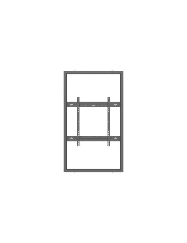 MULTIBRACKETS 6121 Frame for 55  monitor Multibrackets Enclosure 55  High Brightness Wall Medium Black - 55  screen VESA Max 6 2