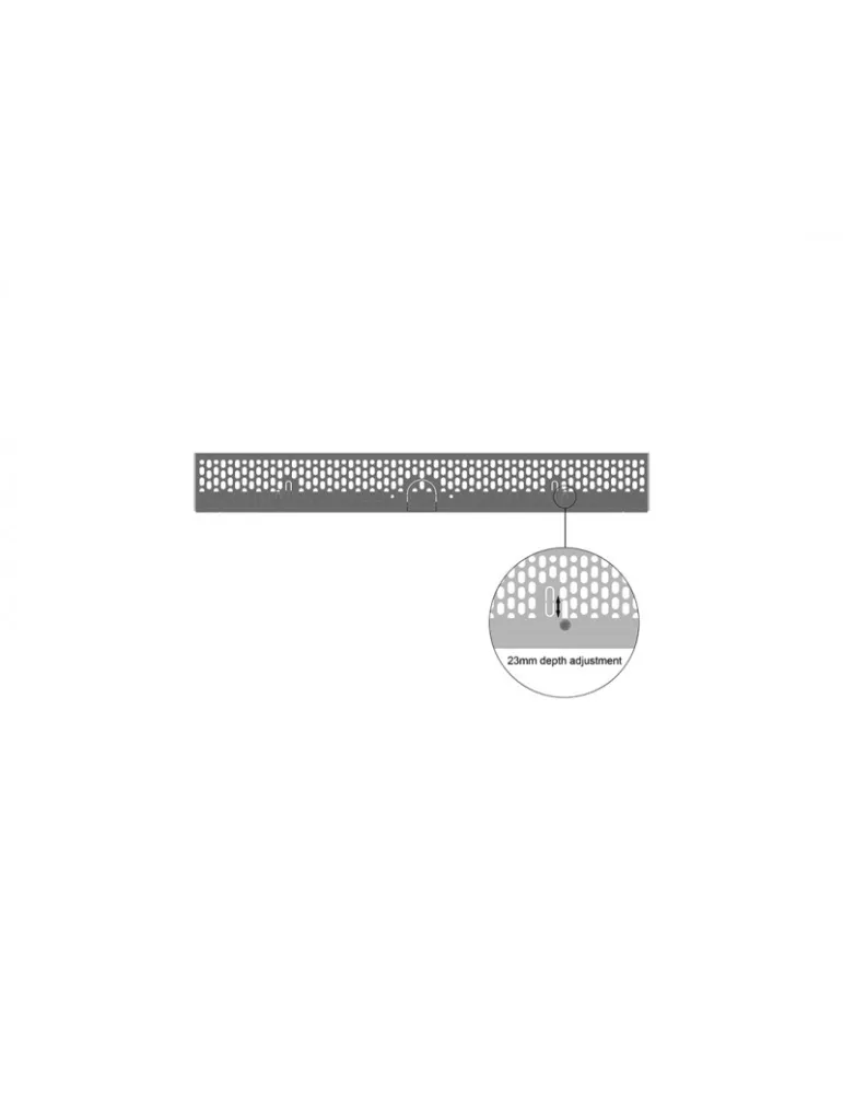 MULTIBRACKETS 6121 Frame for 55  monitor Multibrackets Enclosure 55  High Brightness Wall Medium Black - 55  screen VESA Max 6
