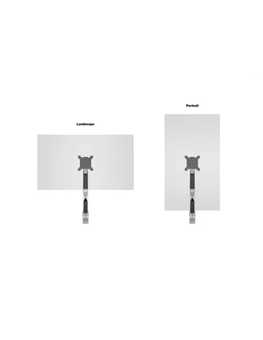 MULTIBRACKETS 1027 Tischständer Multibrackets Gas Lift Arm Wall Single für 15 -32  Bildschirm Belastung 10Kg Vesa Max 100x100