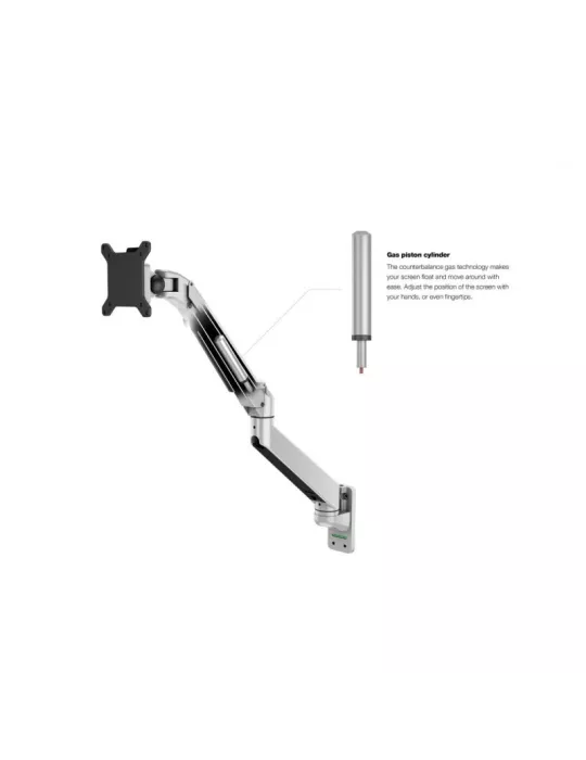 MULTIBRACKETS 1027 Tischständer Multibrackets Gas Lift Arm Wall Single für 15 -32  Bildschirm Belastung 10Kg Vesa Max 100x100