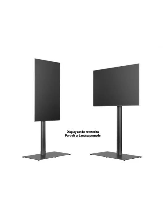 MULTIBRACKETS 7260 Support sol inclinable Multibrackets Public Display Stand 180 HD Simple Noir Floorbase - écran 55"-80" VESA 