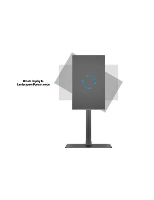 MULTIBRACKETS 7260 Soporte sol inclinable Multibrackets Public Display Stand 180 HD Simple Noir Floorbase - écran 55 -80  VESA