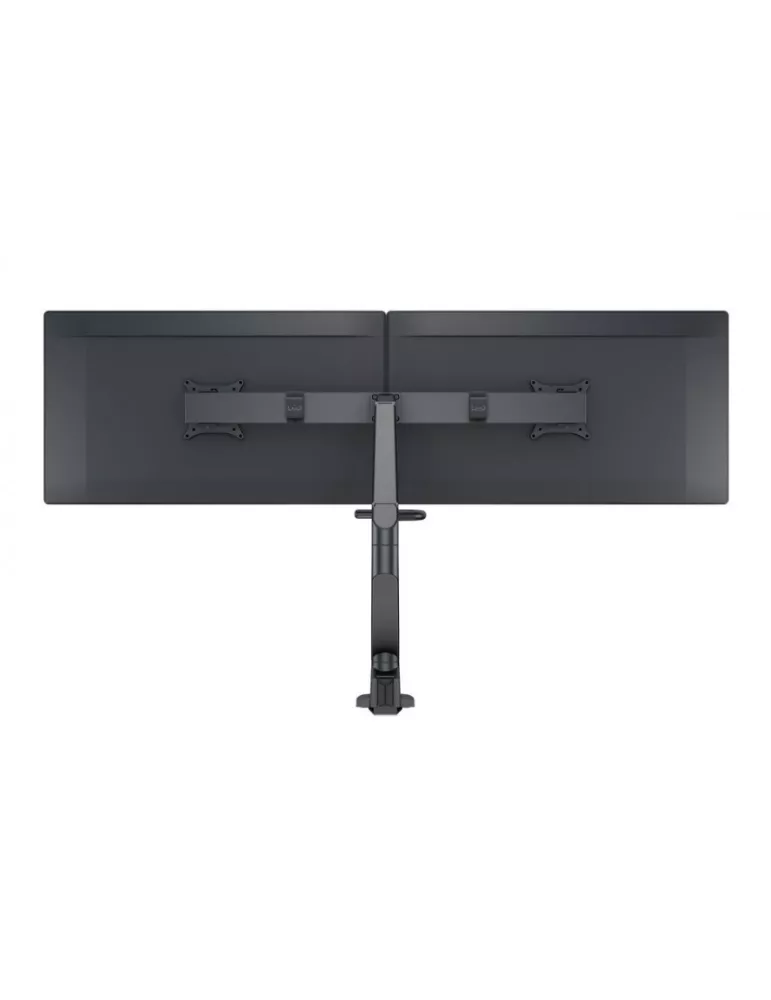 MULTIBRACKETS 6355 Articulating table support Multibrackets Gas Lift Arm w. Duo Crossbar - 2 screens 15 - 28  VESA Max 100x100