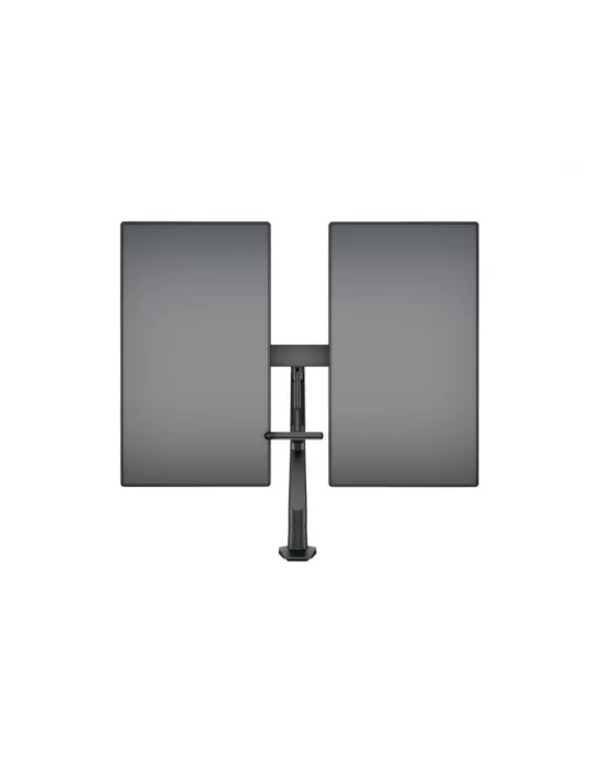 MULTIBRACKETS 6355 Articulating table support Multibrackets Gas Lift Arm w. Duo Crossbar - 2 screens 15 - 28  VESA Max 100x100