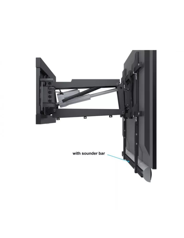 MULTIBRACKETS 0495 Motorized articulated wall mount Multibrackets FlexArm Full-motion Ref. MULTIBRACKETS MUL0495 | MusicGoodDe