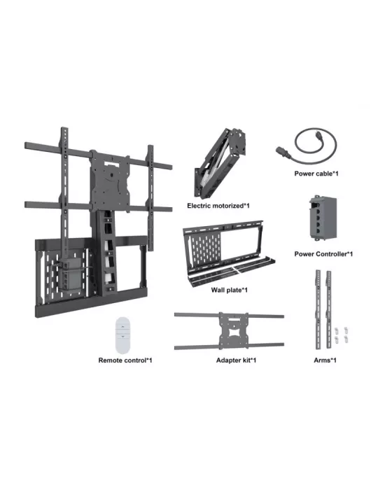 MULTIBRACKETS 0495 Motorized articulated wall mount Multibrackets FlexArm Full-motion Ref. MULTIBRACKETS MUL0495 | MusicGoodDe