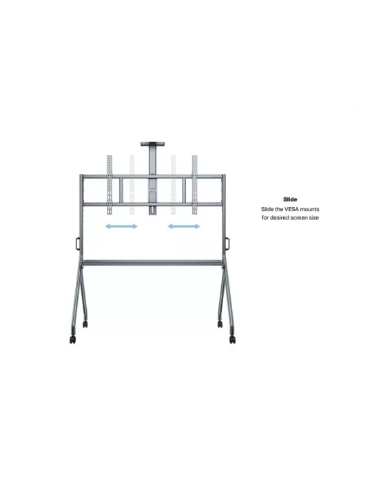 MULTIBRACKETS 4189 Support mobile visioconférence Multibrackets Collaboration FLoorstand 75''-100'' VESA Max 1200x600