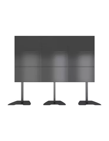MULTIPISTA 3533 MBF3x3U 300 Soporte de suelo microajustable para videowall Ref  MULTIBRACKETS MUL3533 | MusicGoodDeal 2