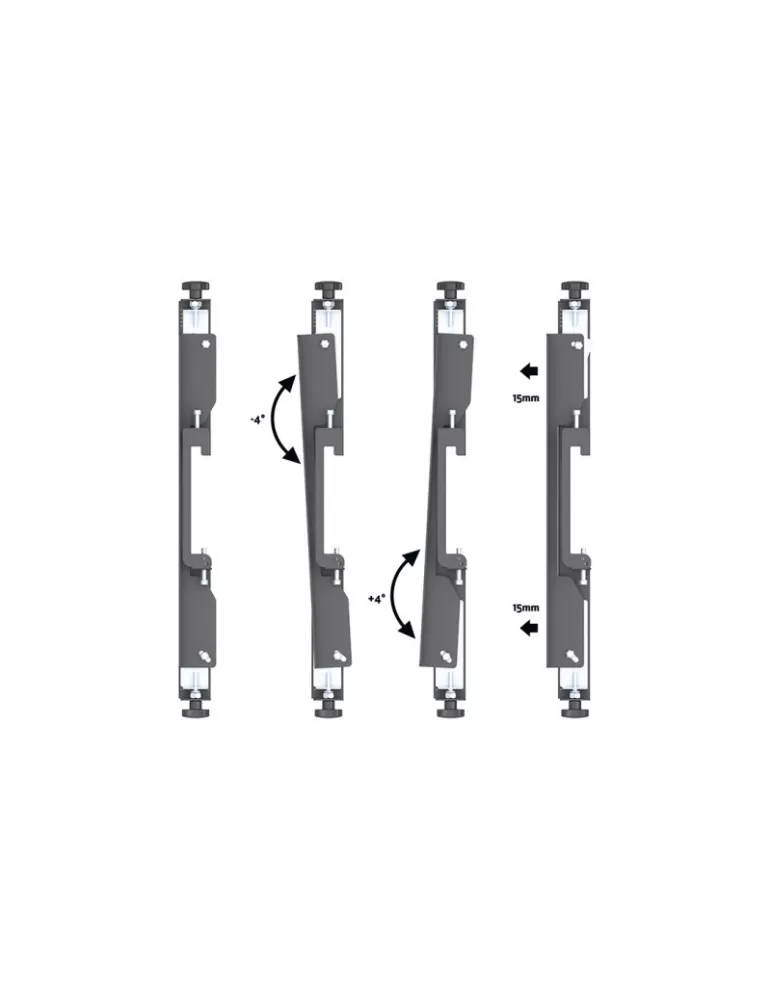 MULTIBRACKETS 3533 Floor support videowall MBF3x3U 300 microadjustable Ref  MULTIBRACKETS MUL3533 | MusicGoodDeal