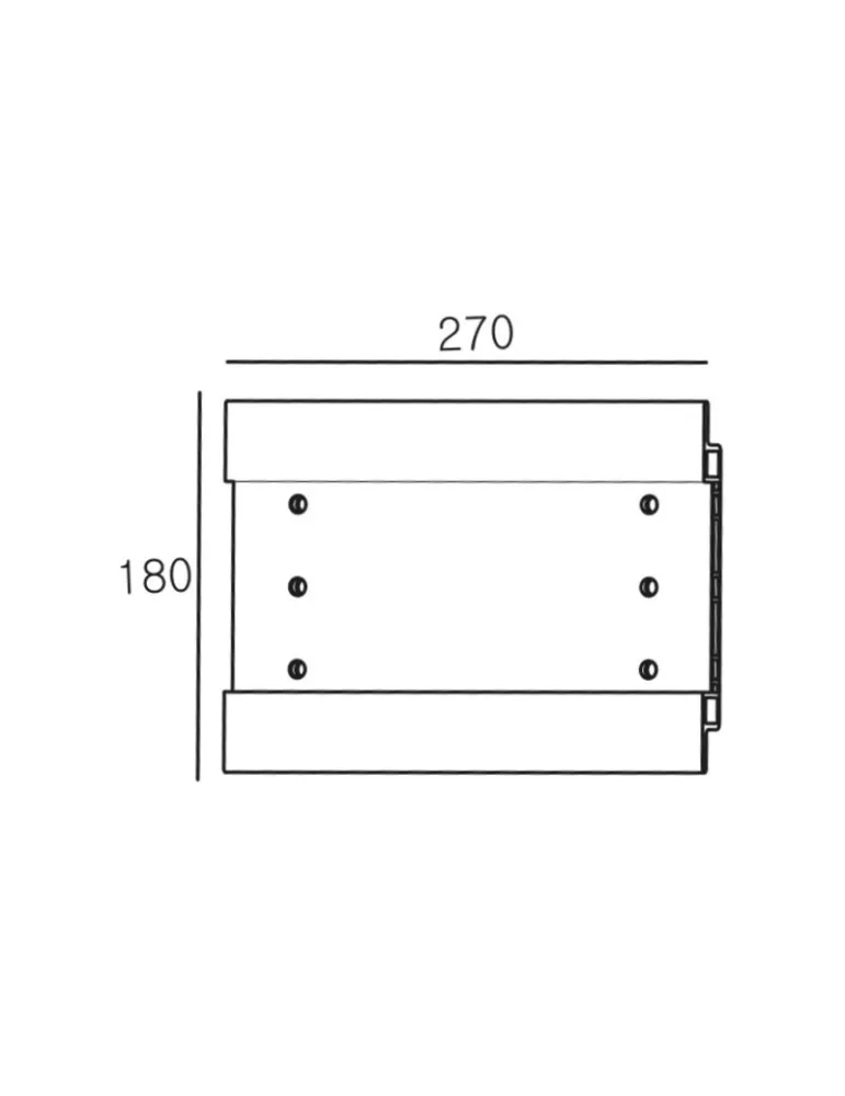 MULTIBRACKETS 2661 Extension VESA lot de 2 Multibrackets Public Video Wall Large VESA extension kit - écran 55"