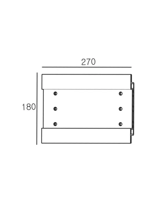 MULTIBRACKETS 2661 Extension VESA lot de 2 Multibrackets Public Video Wall Large VESA extension kit - écran 55"