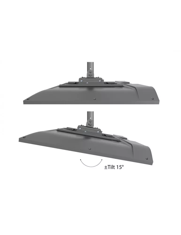 MULTIBRACKETS 5919 Deckenhalterung Multibrackets Ceiling Mount Pro Face Down Schwarz - Bildschirm 32 -65  VESA Max 400x400 MUL