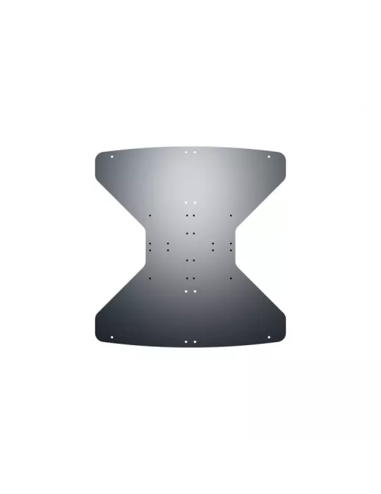 MULTIBRACKETS 9802 Embase en acier a fixé au sol Multibrackets Public Display Stand Floorstand Base B2B MULTIBRACKETS MUL9802
